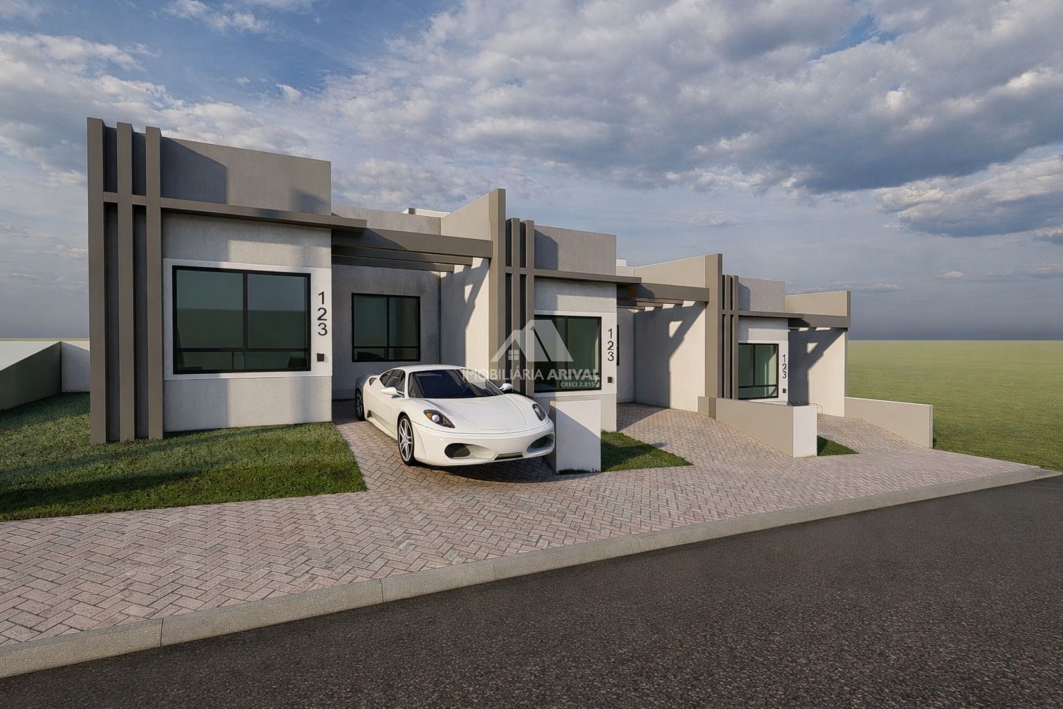 Casa, 2 quartos, 54 m² - Foto 1