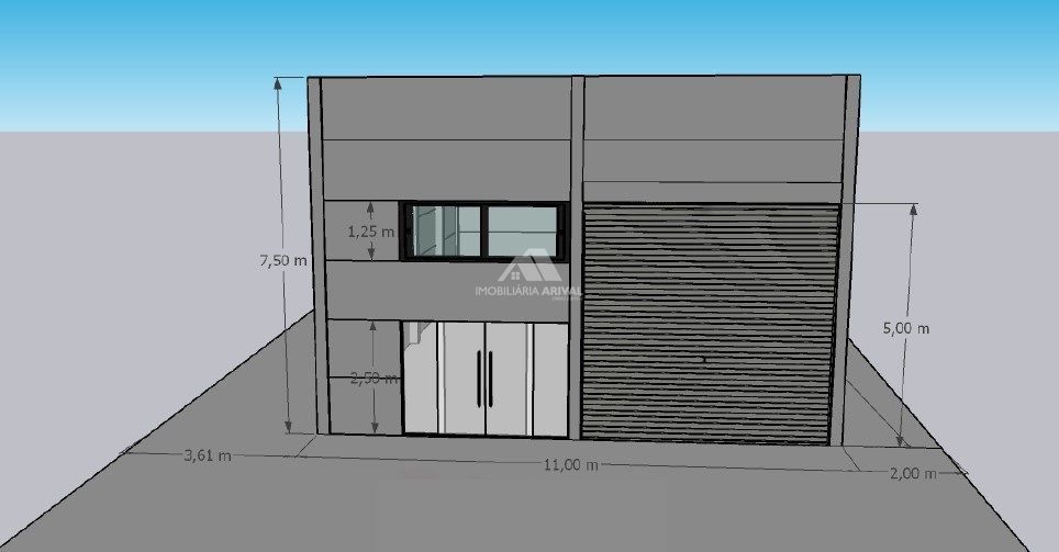 Depósito-Galpão, 241 m² - Foto 3