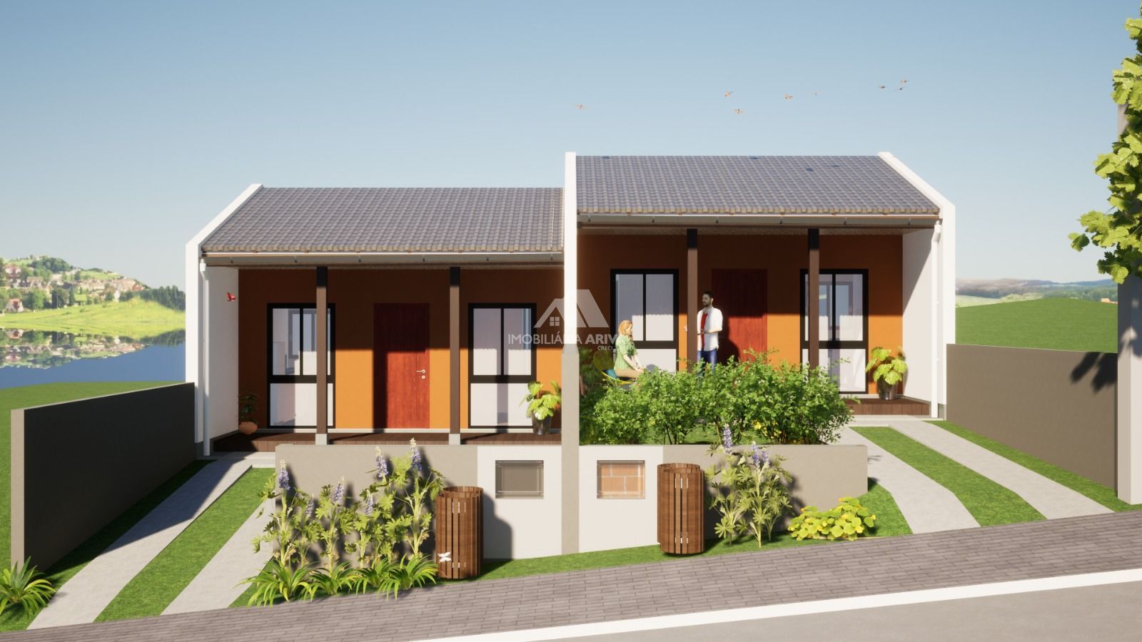 Casa, 3 quartos, 85 m² - Foto 1