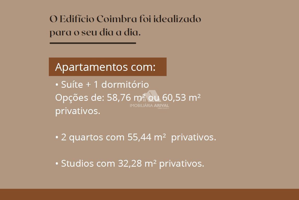 Apartamento de 2 quartos, 55m² no bairro Presidente Médici, em Chapecó | Eu Corretor