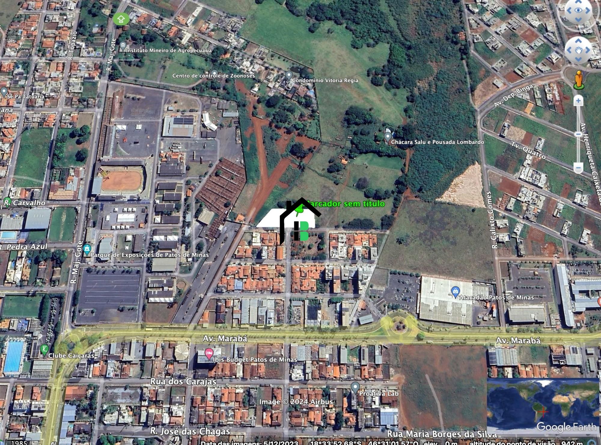 Lote/Terreno de 3375m² no bairro Caiçaras, em Patos de Minas | Eu Corretor