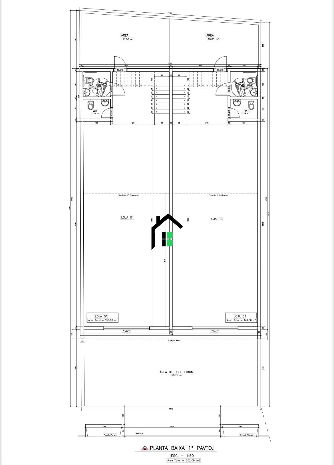 Loja-Salão à venda e aluguel com 1 quarto, 150m² - Foto 11