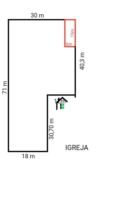 Lote/Terreno de 1698m² no bairro Nossa Senhora de Fátima, em Patos de Minas | Eu Corretor