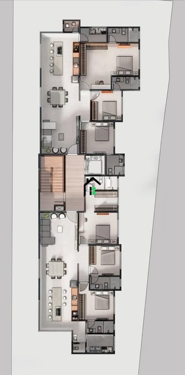 Apartamento à venda com 3 quartos, 120m² - Foto 2