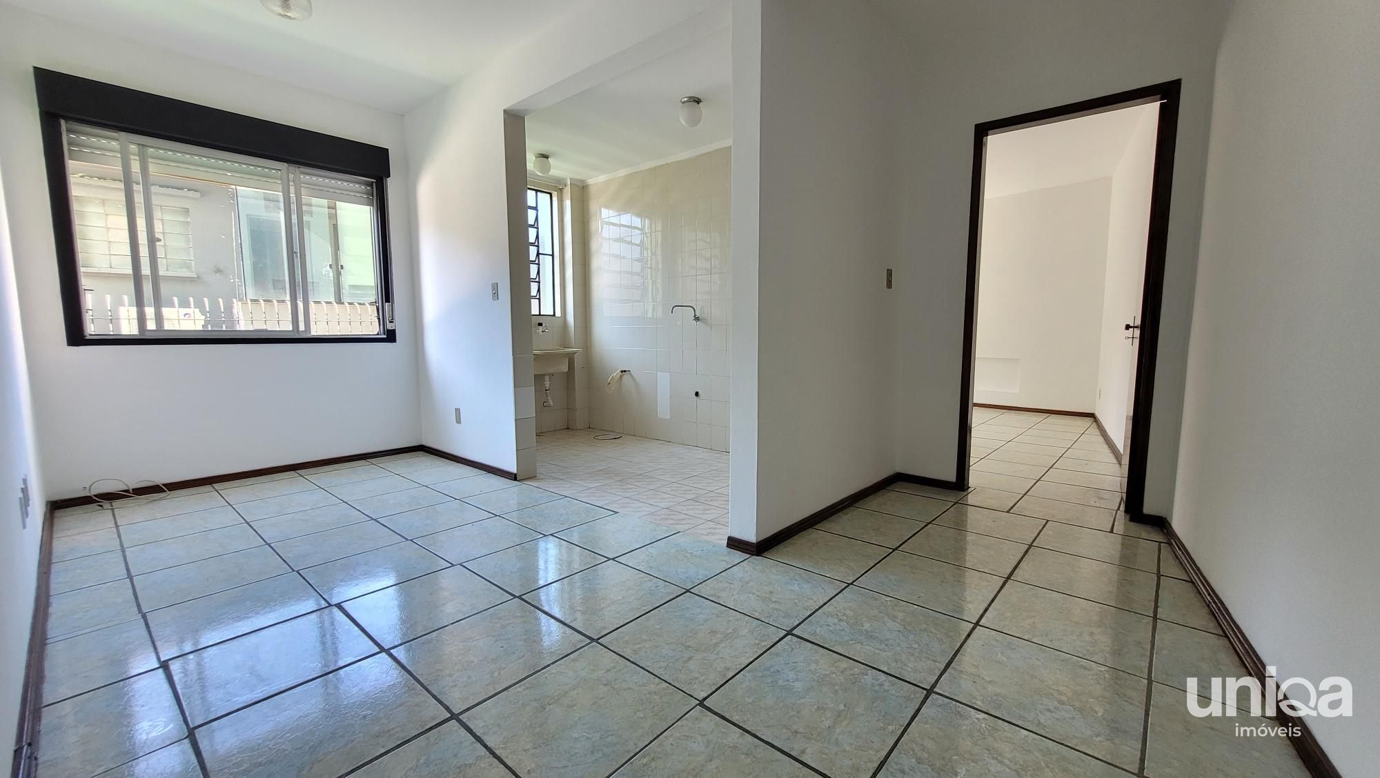 Apartamento de 01 dormitório com garagem próximo ao Colégio Fátima