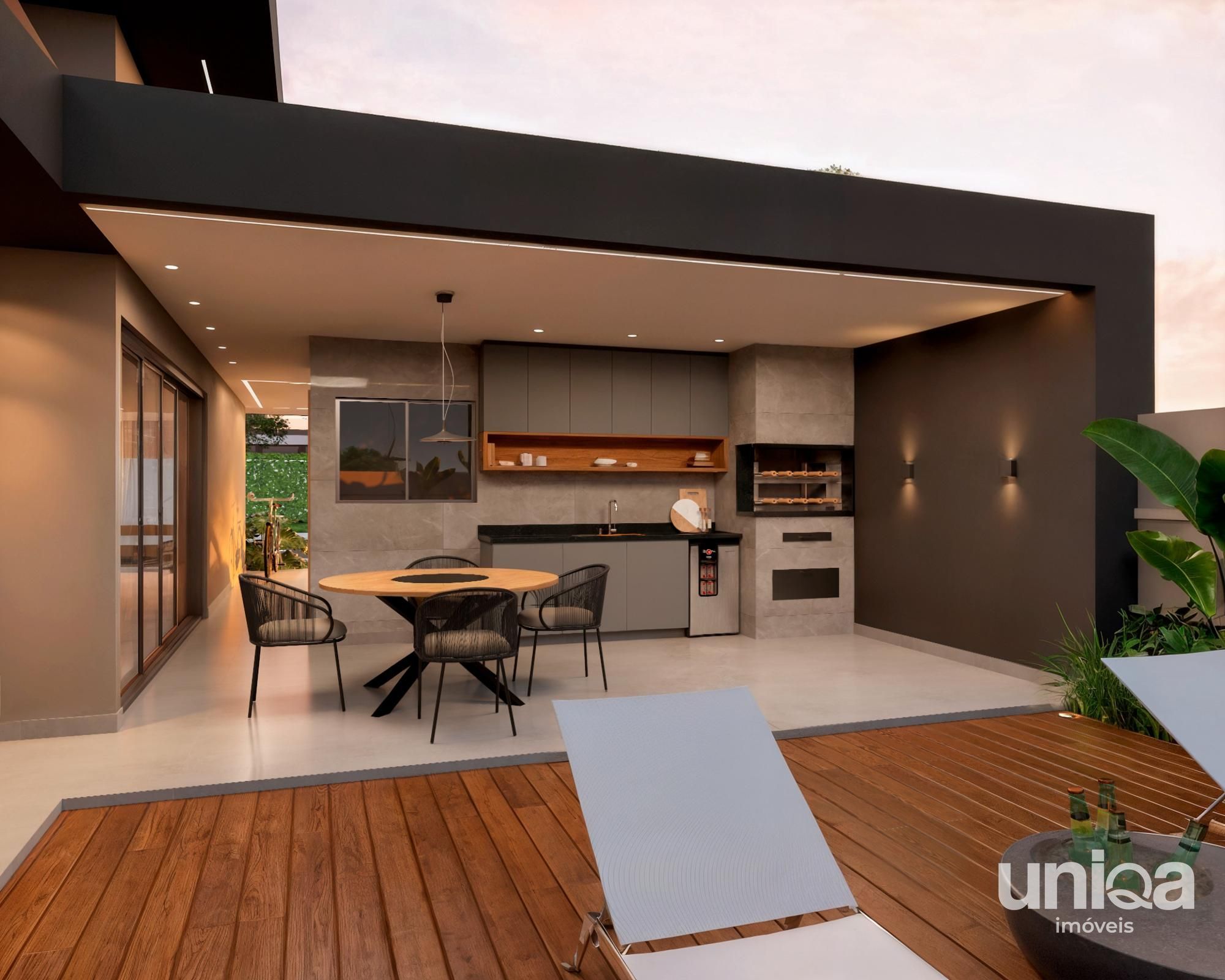 Casa Áurea térrea com 3 suítes + escritório Condomínio Cidade Universitária