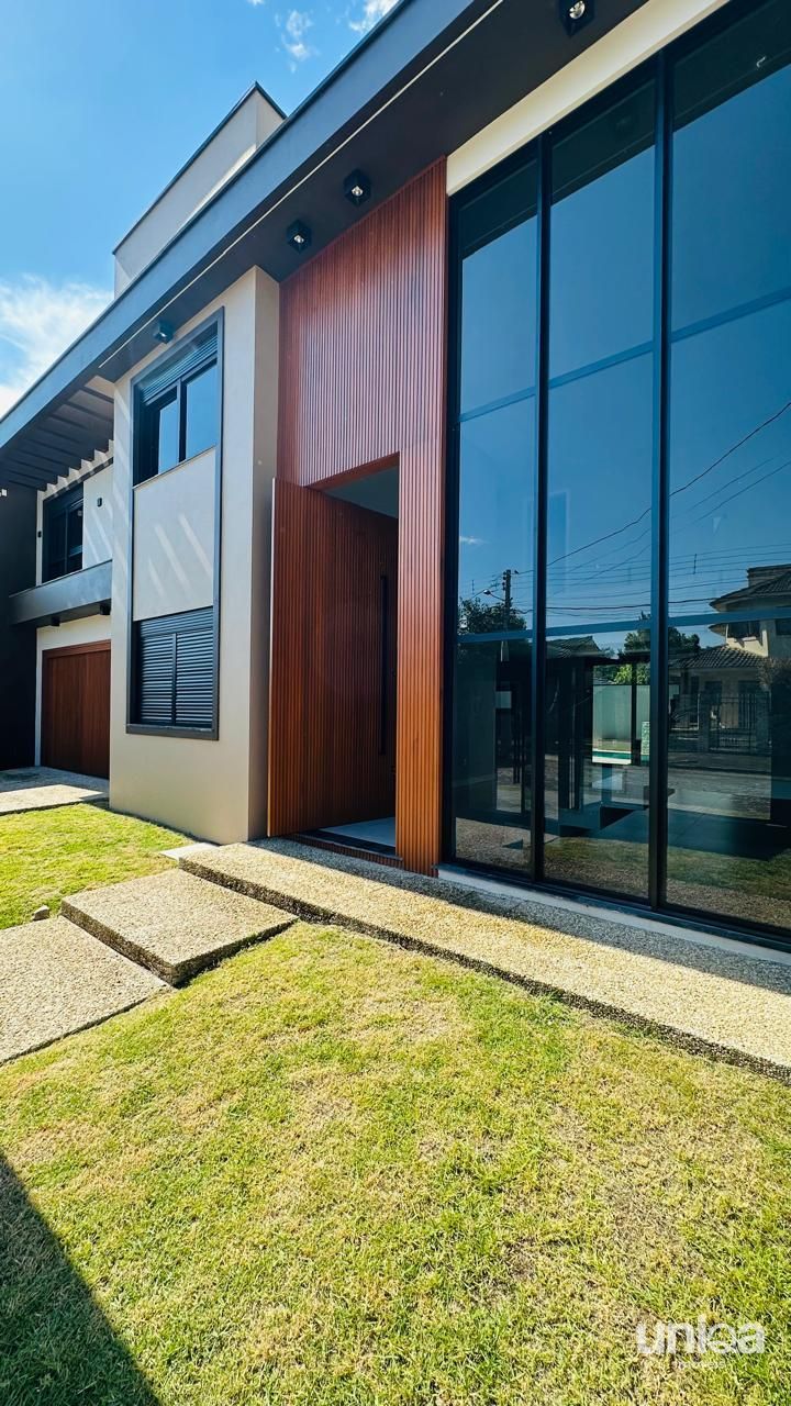 Casa nova para venda em camobi tipo sobrado alto padrão com 03 suítes + escritór