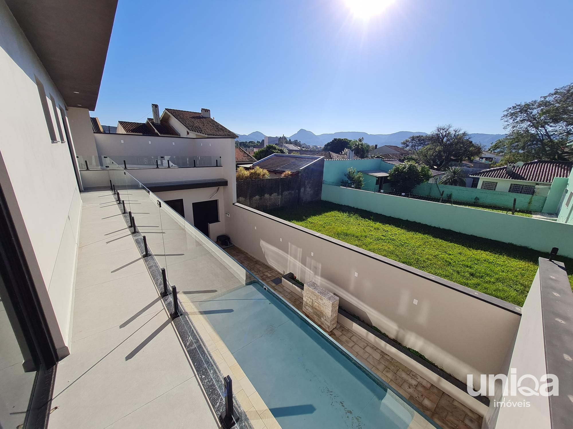 Casa nova para venda em camobi tipo sobrado alto padrão com 03 suítes + escritór