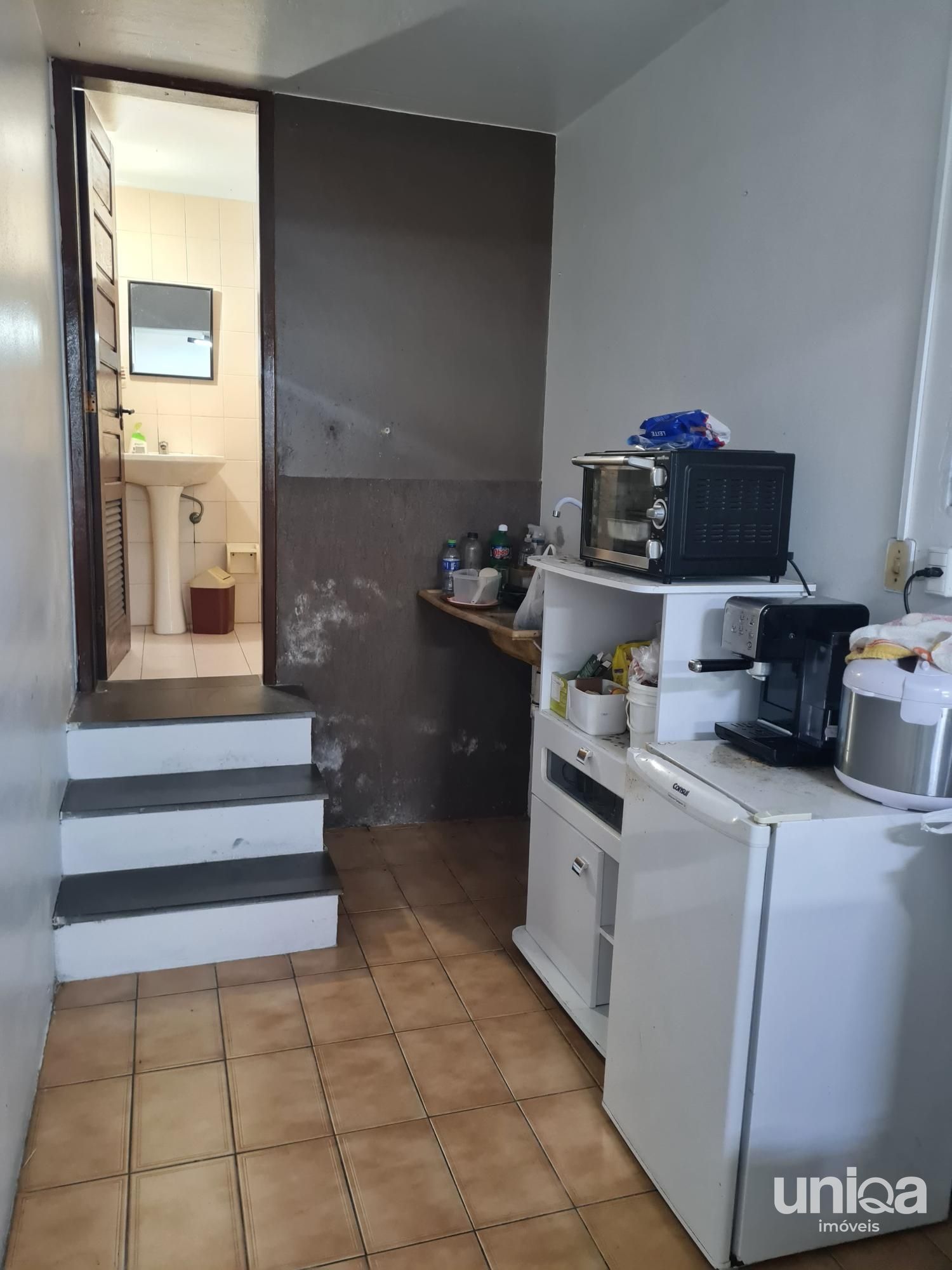 Sala comercial térrea com 49,28m2 privativos no ed Ville Neuve
