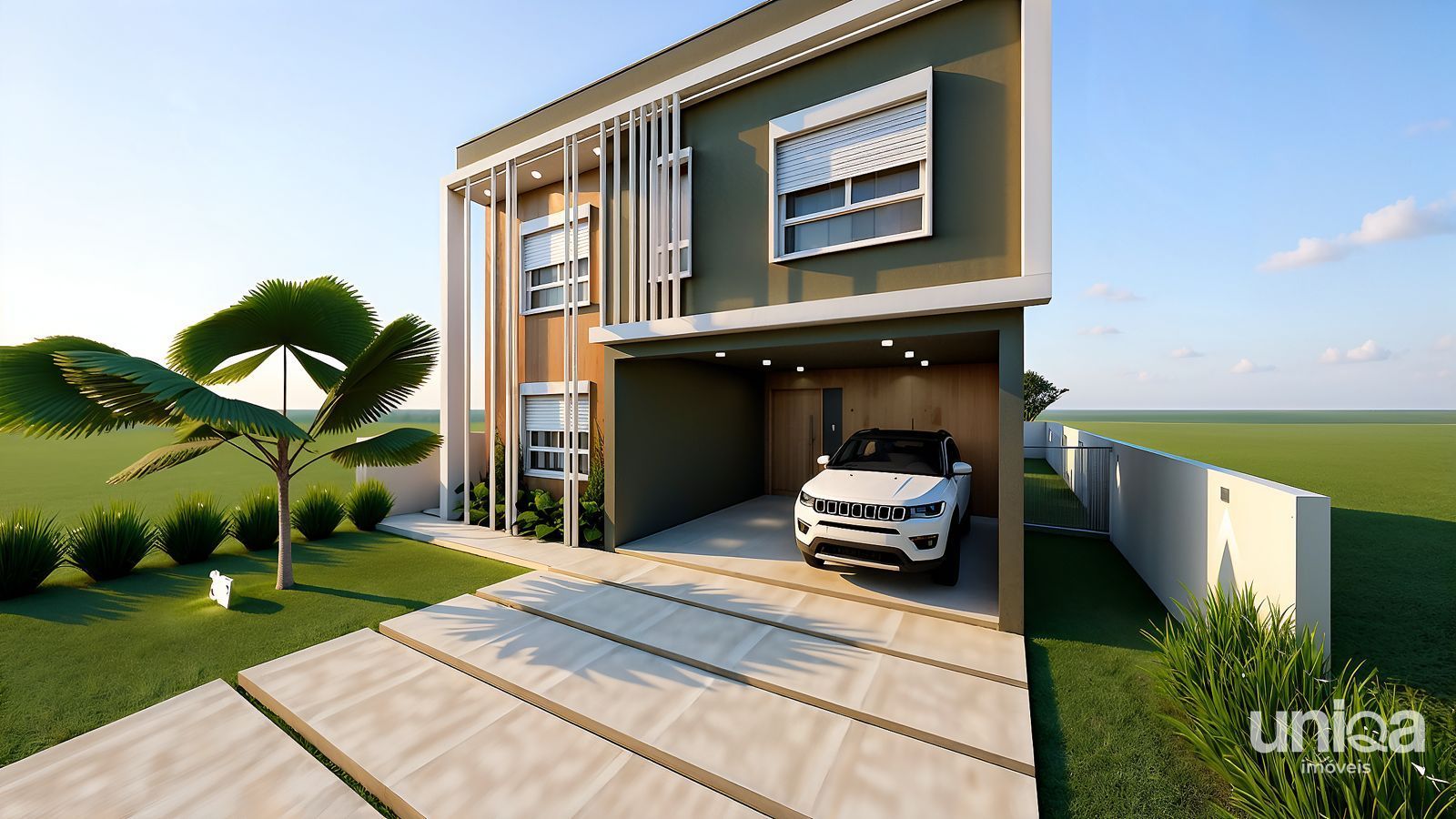 Casa em construção com entrega para Dezembro/26 no Casa Viva em Santa Maria
