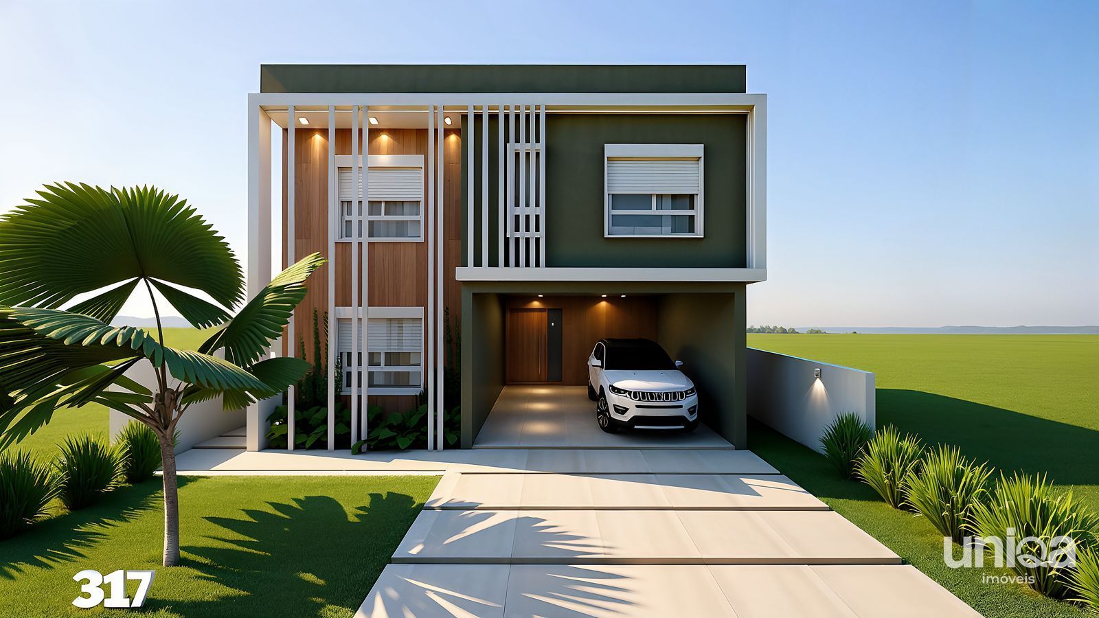 Casa em construção com entrega para Dezembro/26 no Casa Viva em Santa Maria