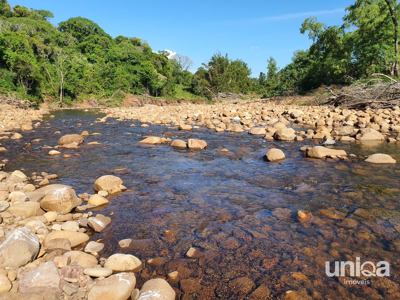 Chácara 23,7ha em Três Barras com divisa para o Rio Arroio Grande para venda - foto 6