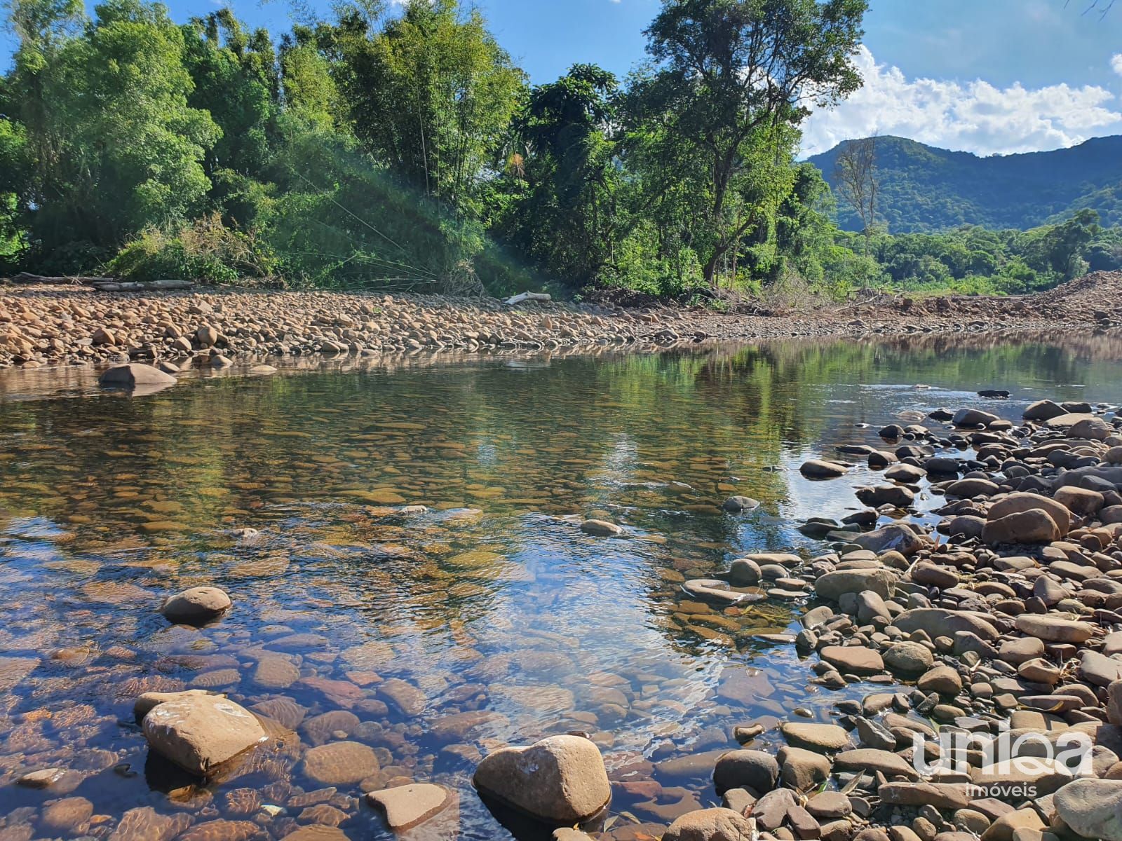 Chácara 23,7ha em Três Barras com divisa para o Rio Arroio Grande para venda - foto 1