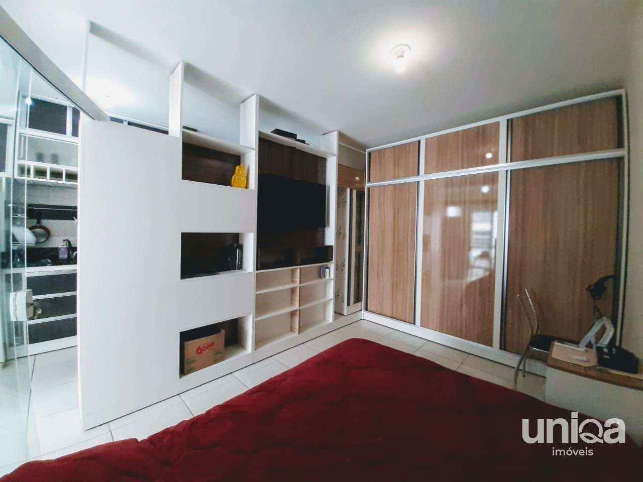 Apto mobiliado para venda de 01 dormitório em Santa Maria no Residencial Viena