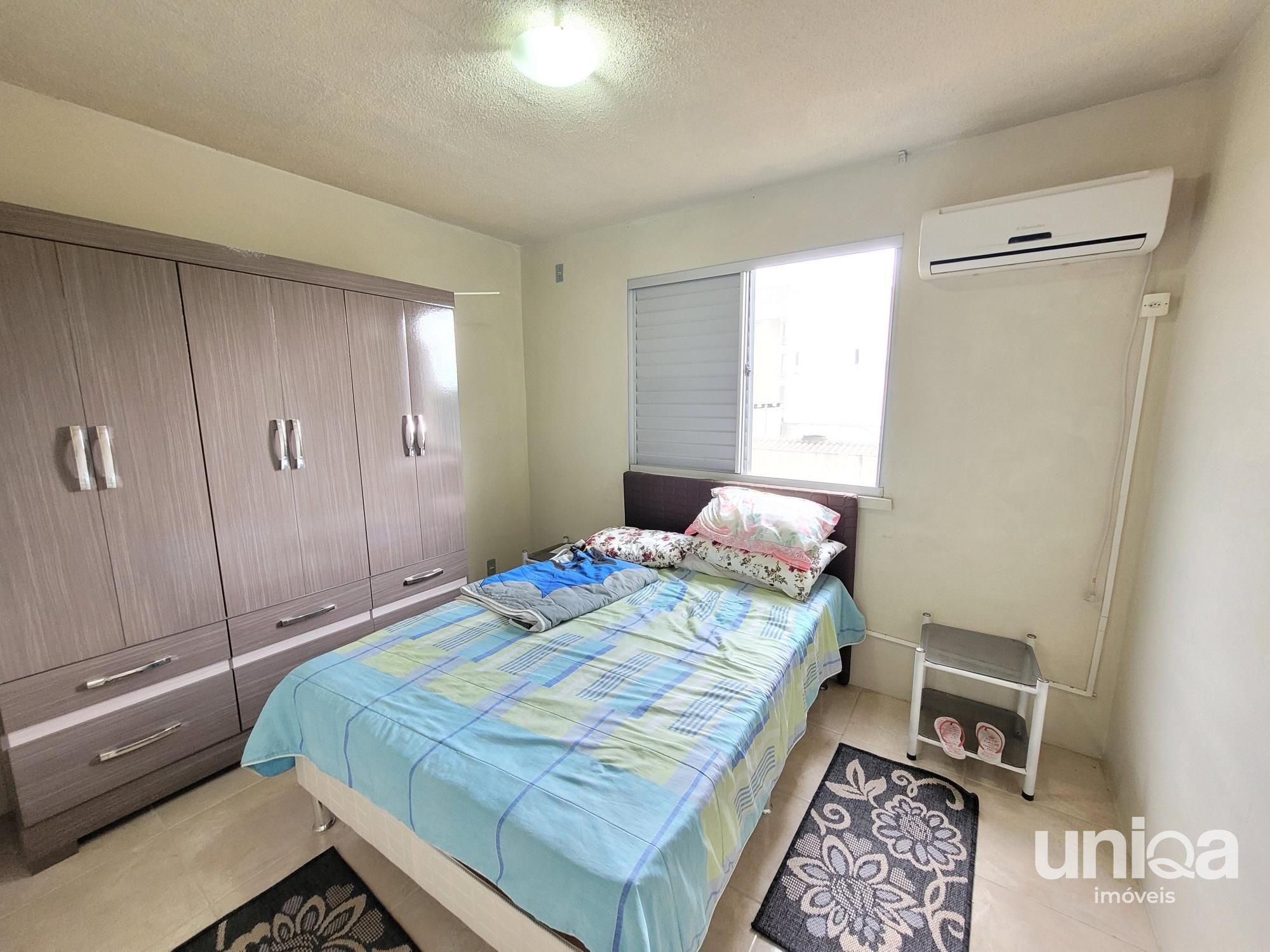 Apto 02 dormitórios semi-mobiliado para venda em Santa Maria Residencial Aruba