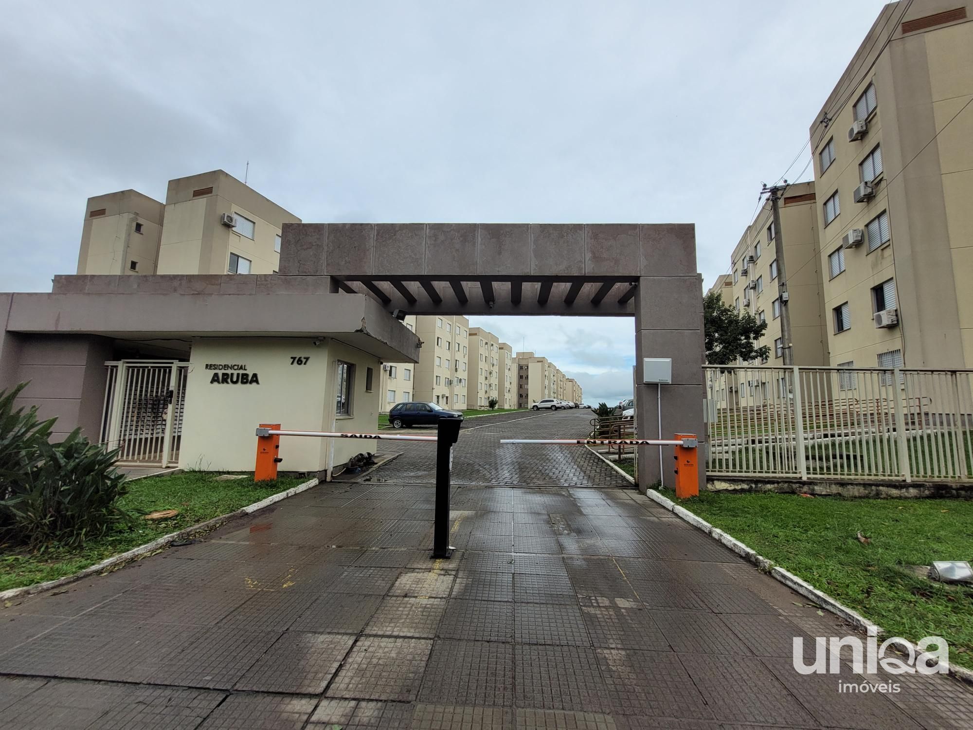 Apto 02 dormitórios semi-mobiliado para venda em Santa Maria Residencial Aruba