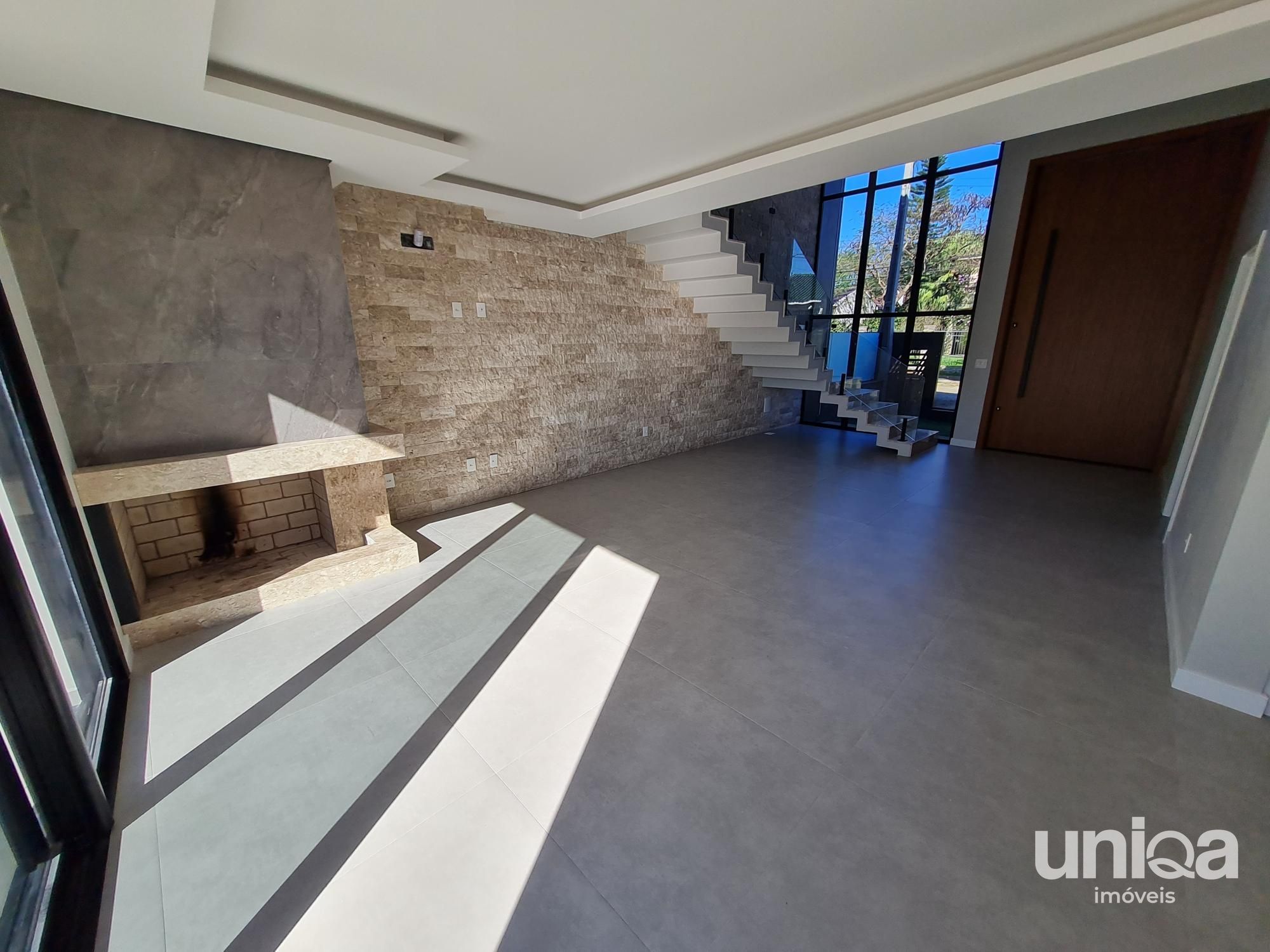 Casa nova para venda em camobi tipo sobrado alto padrão com 03 suítes + escritór
