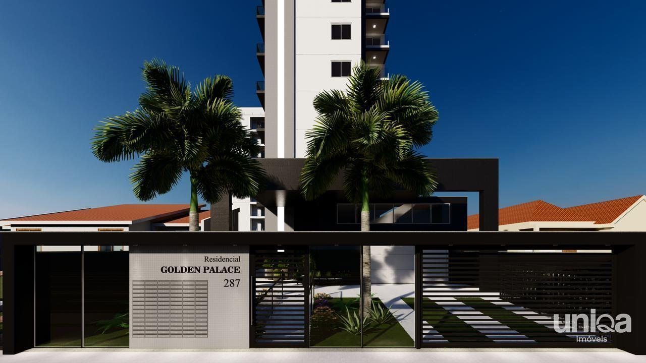 Apto para venda na planta de 01 dormitórios em Santa Maria no ed Golden Palace