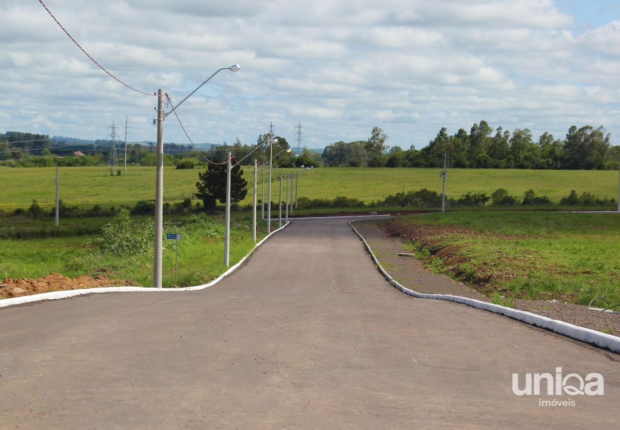 Terreno em localização alta e central no Residencial Galápagos em Camobi