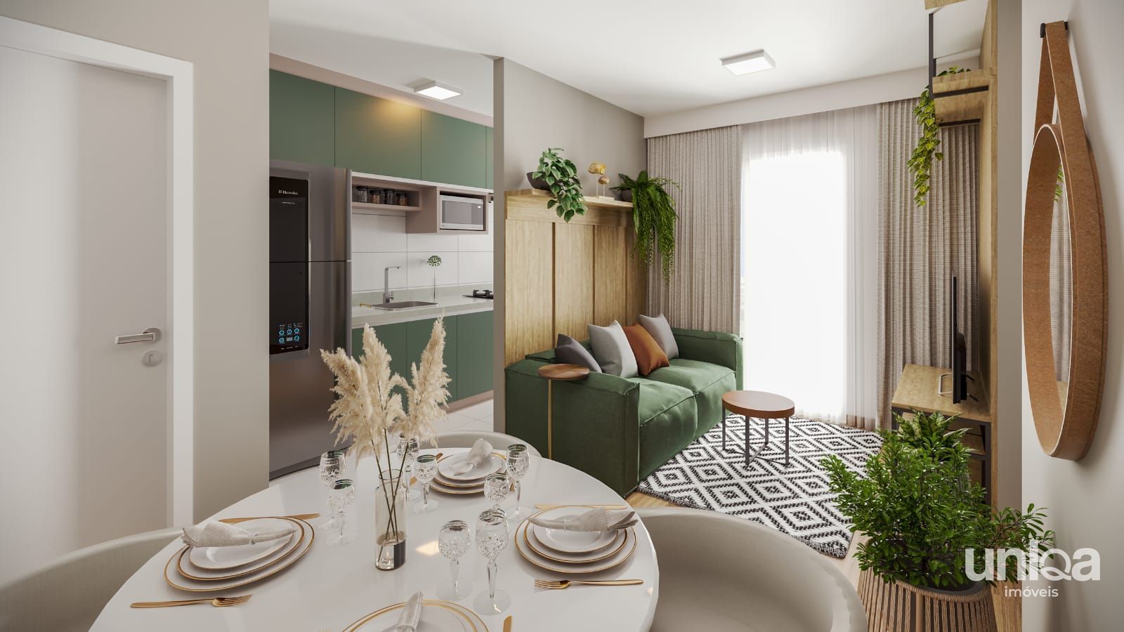 Apartamento 01 dormitórios em camobi Res Giardino di Napoli - Entrega fev/28