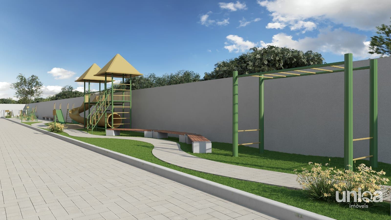 Apartamento 01 dormitórios em camobi Res Giardino di Napoli - Entrega fev/28