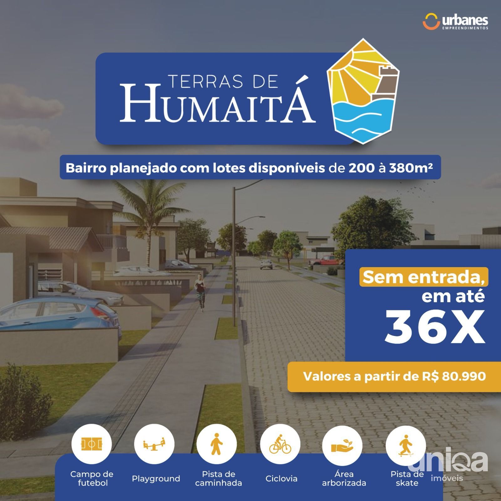 Terreno no Terras de Humaitá perto dos quartéis em Santa Maria/RS - 224m2