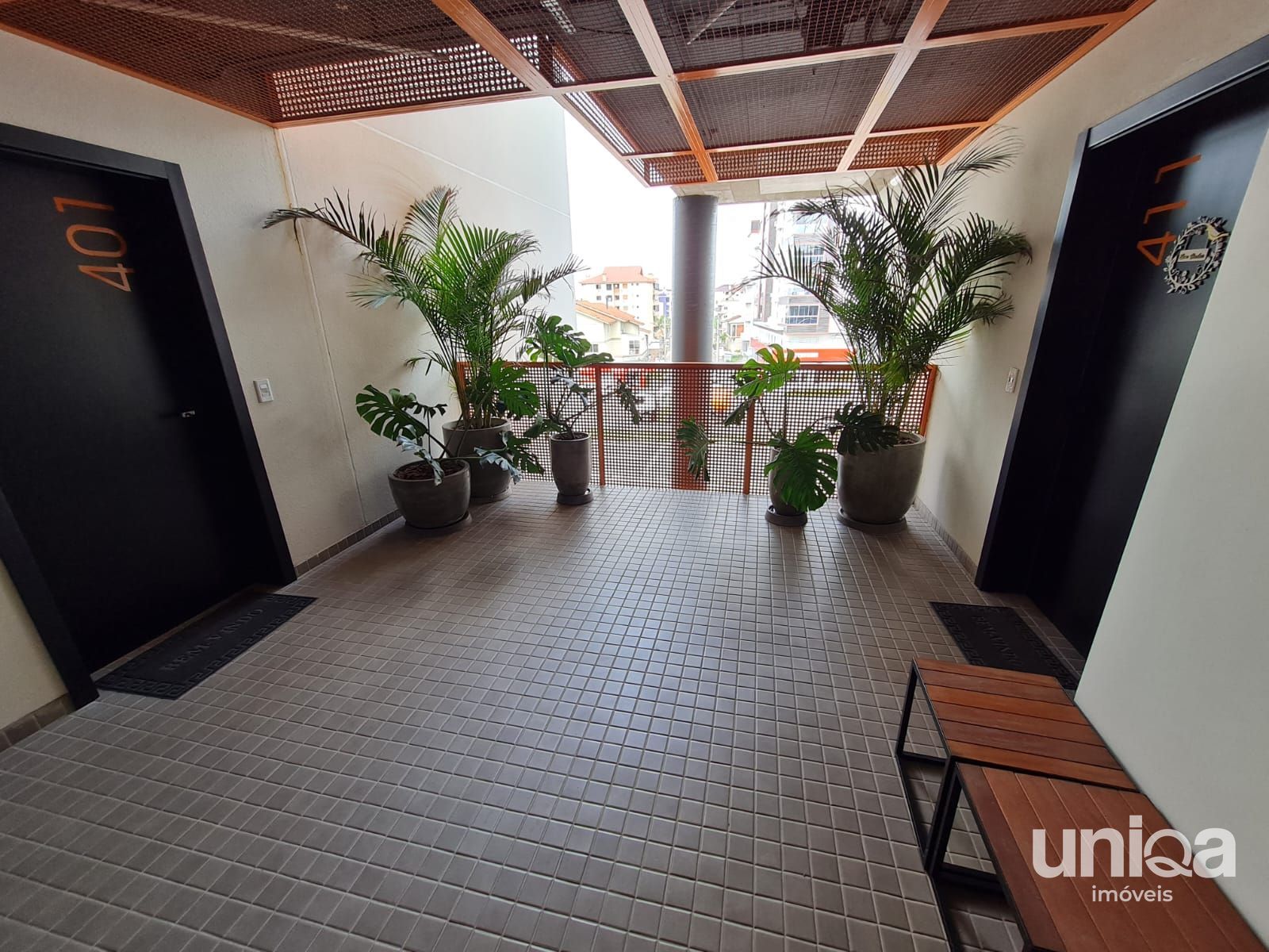 Apartamento tipo studio semi-mobiado no edifício uniqo - bai