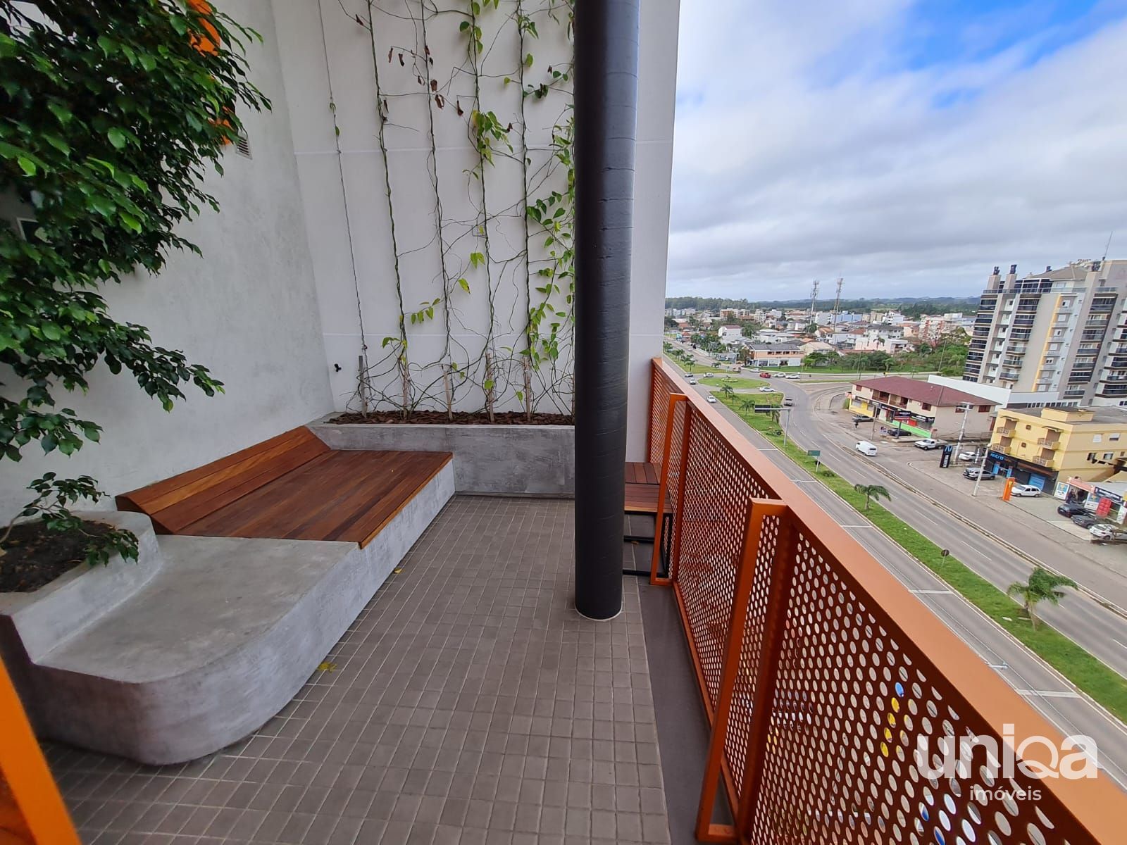 Apartamento tipo studio semi-mobiado no edifício uniqo - bai