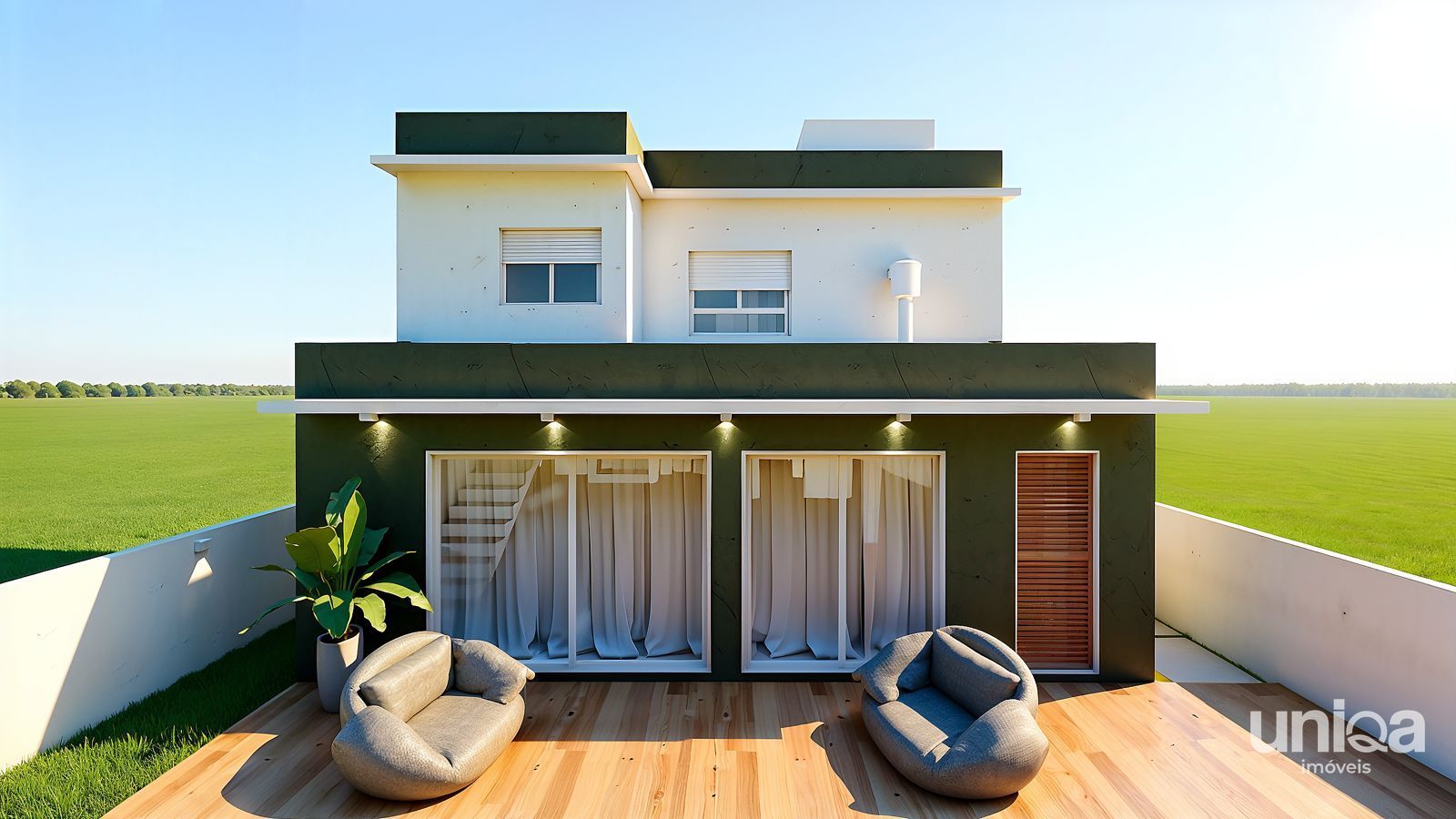 Casa em construção com entrega para Dezembro/26 no Casa Viva em Santa Maria