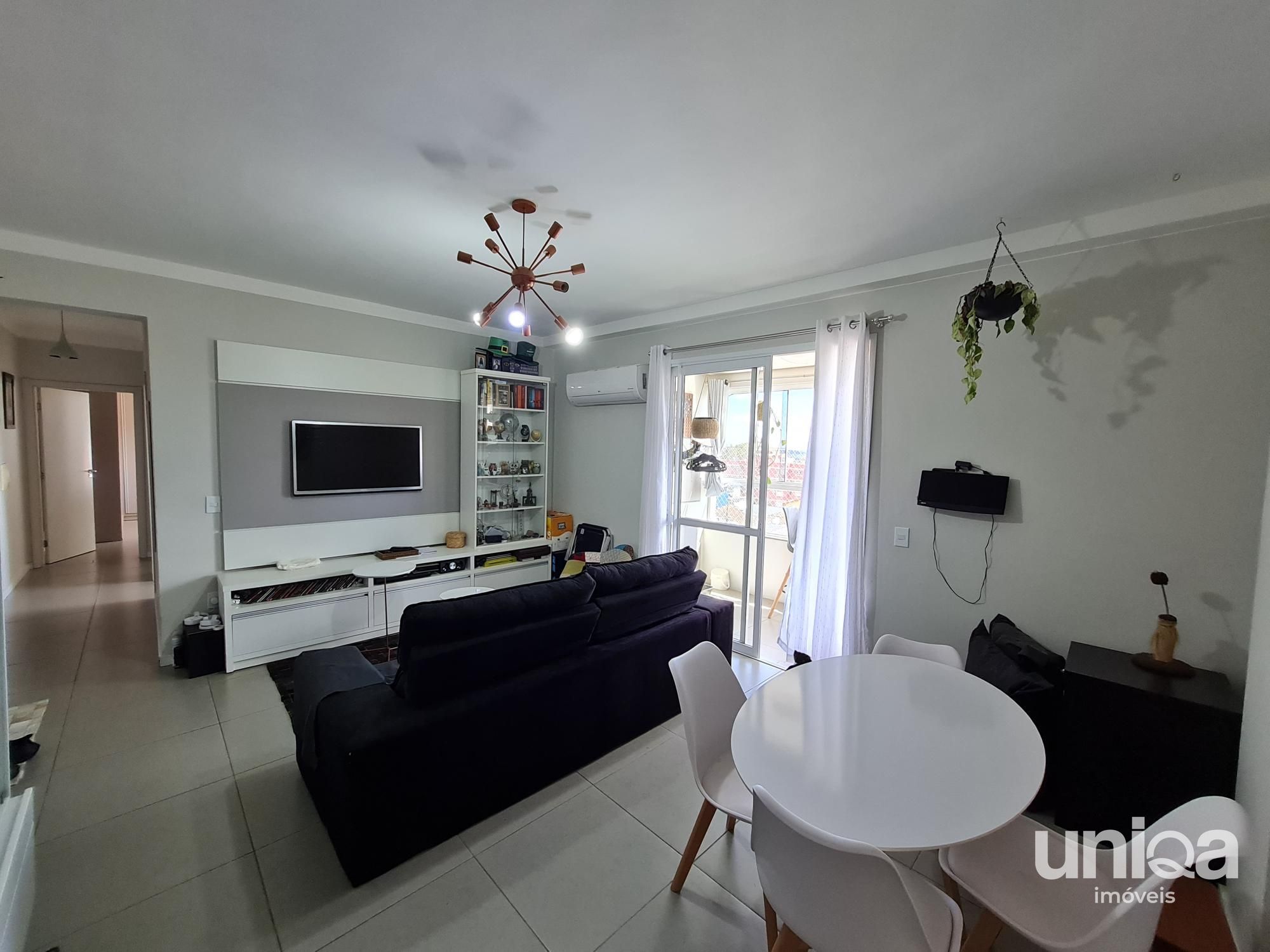Apartamento de 02 dormitório Mobiliado no ed Torre de Vicenza em Santa Maria