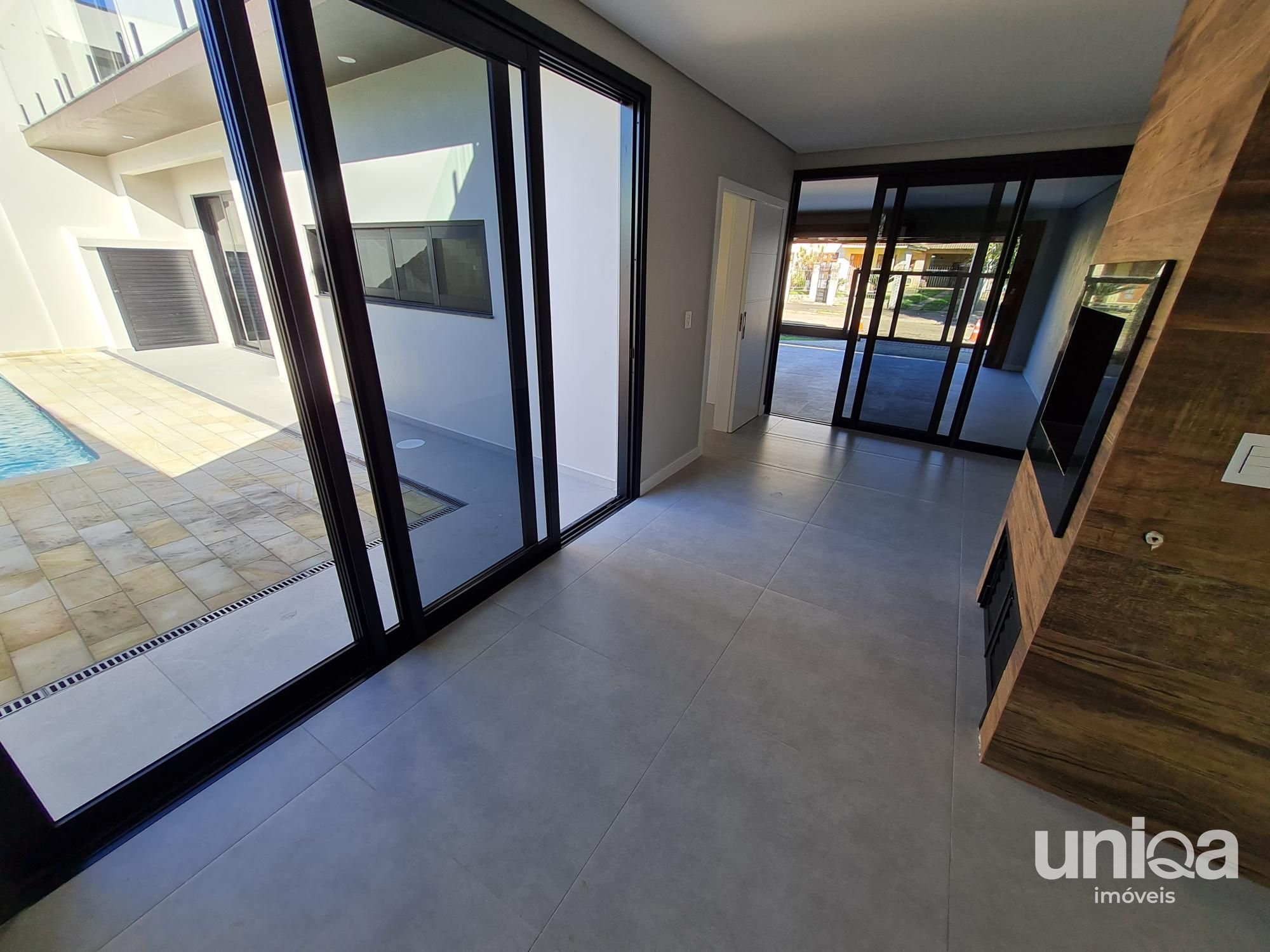 Casa nova para venda em camobi tipo sobrado alto padrão com 03 suítes + escritór