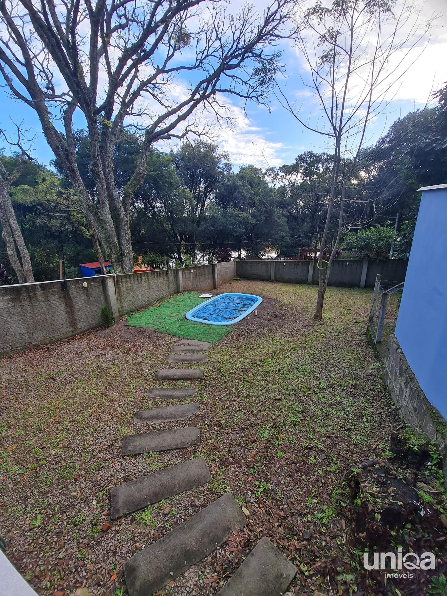 Casa mobiliada 03 dorm para venda no Lermen em Itaara - Terreno 12x40