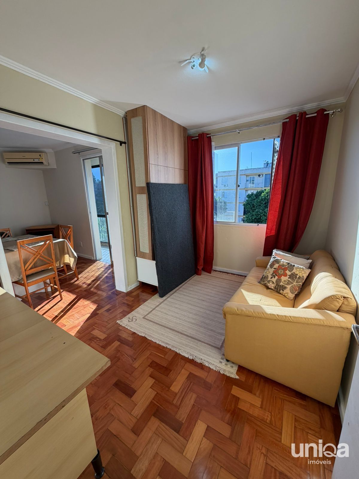 Apto 03 dormitórios suíte mobiliado suíte sacada garagem Residencial Morada do S