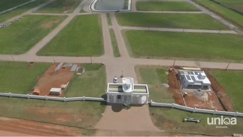 Terreno 20X30 no Condomínio Fechado Alexandria com LAGO - lado da UFSM