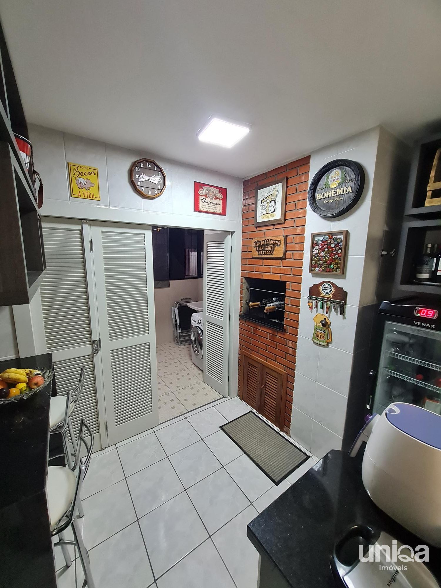 Apto térreo 02 quartos suíte cozinha gourmet churrasqueira garagem perto da UFSM