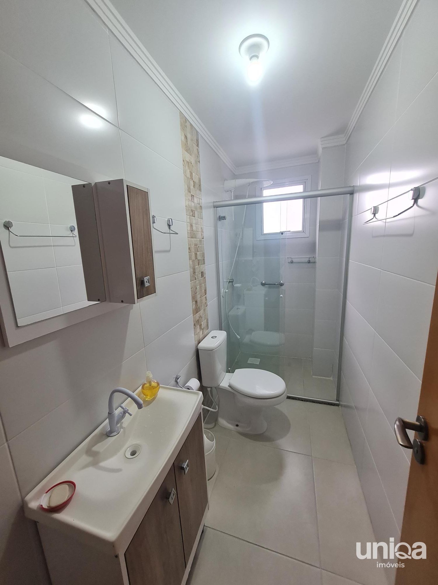 Apto 02 dormitórios para venda no Res Valentina em camobi