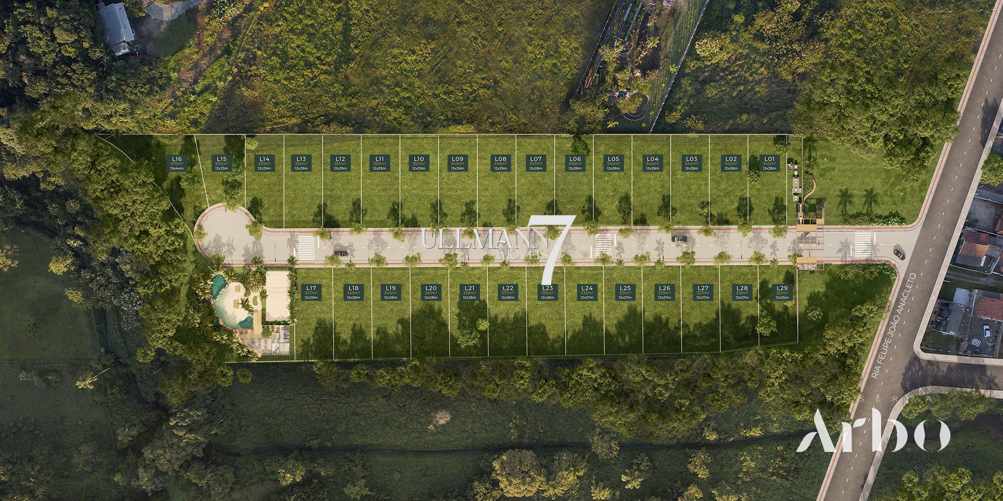 Lote/Terreno de 590m² no bairro Nossa Senhora de Fátima, em Penha | Eu Corretor