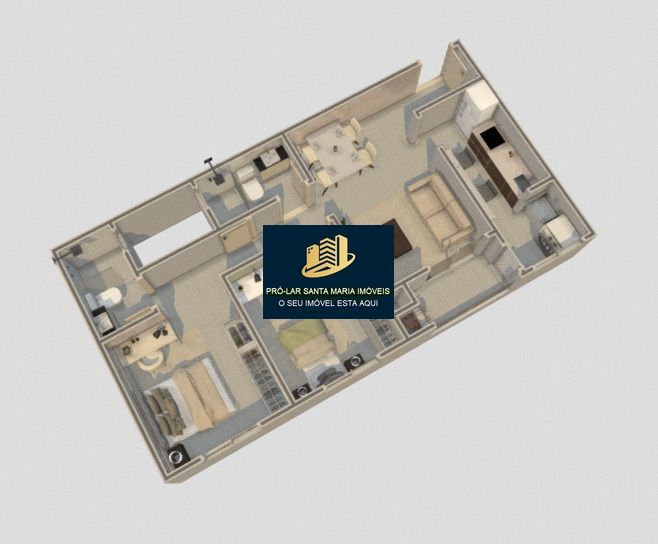 Apartamento, 2 quartos, 68 m² - Foto 2