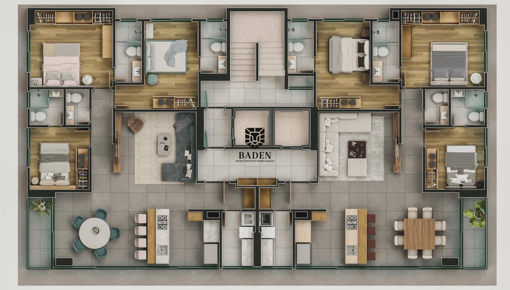 Apartamento à venda com 3 quartos, 125m² - Foto 13