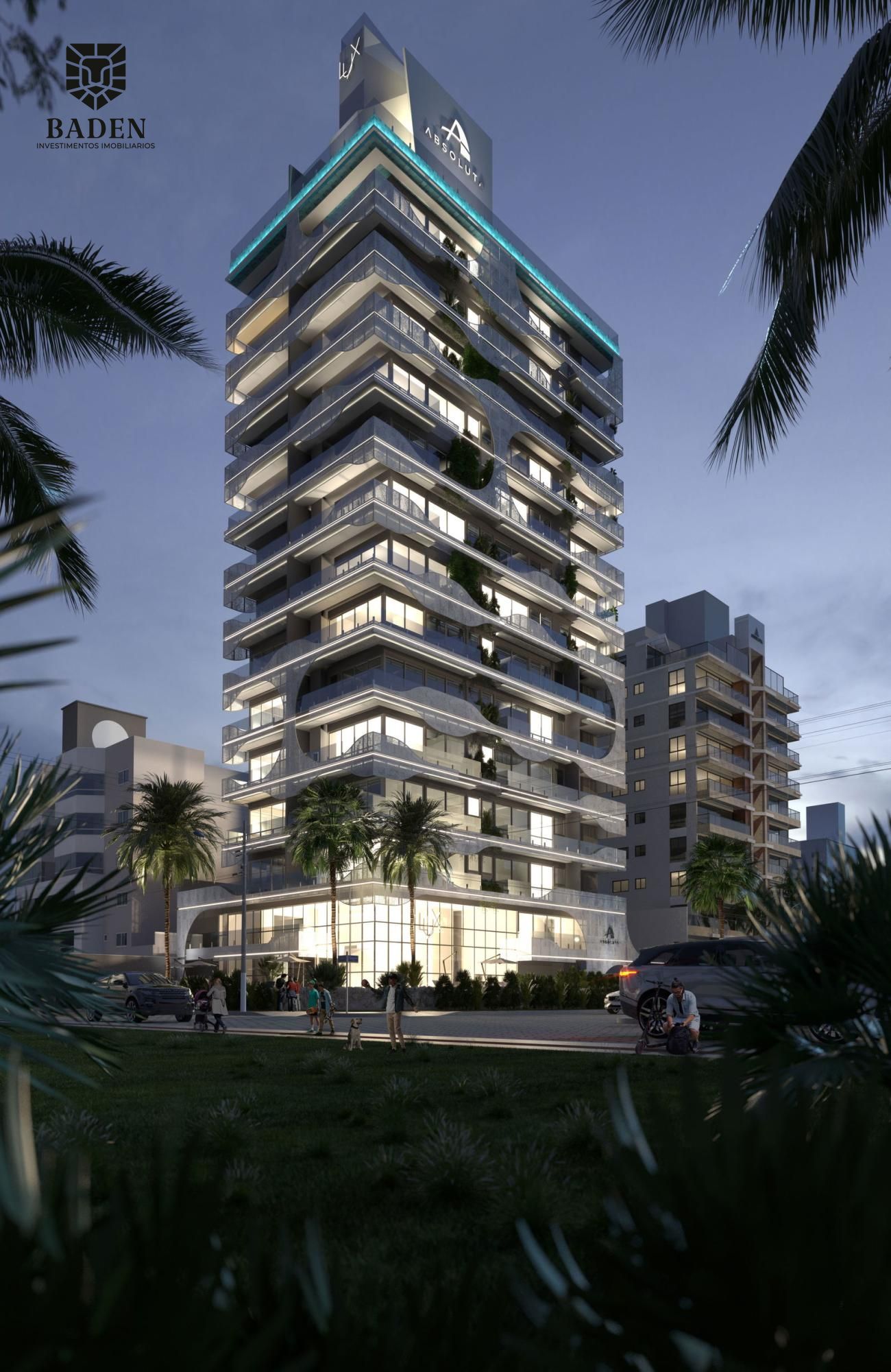 Apartamento 3 suítes no Edifício Brava Lux, na Praia Brava