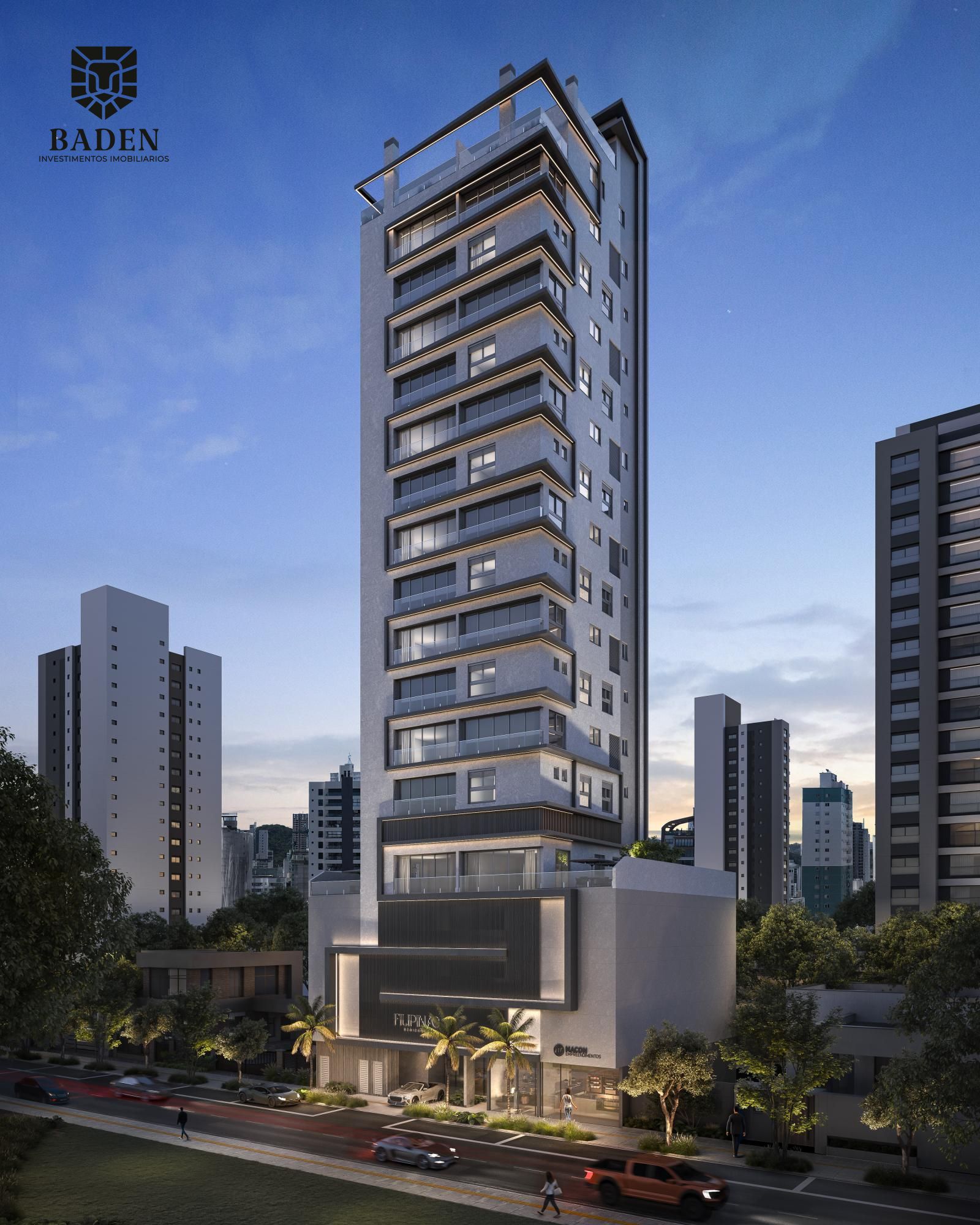 Apartamento / Venda / Centro / 3 Suítes / 2 Vagas De Garagem / B.C