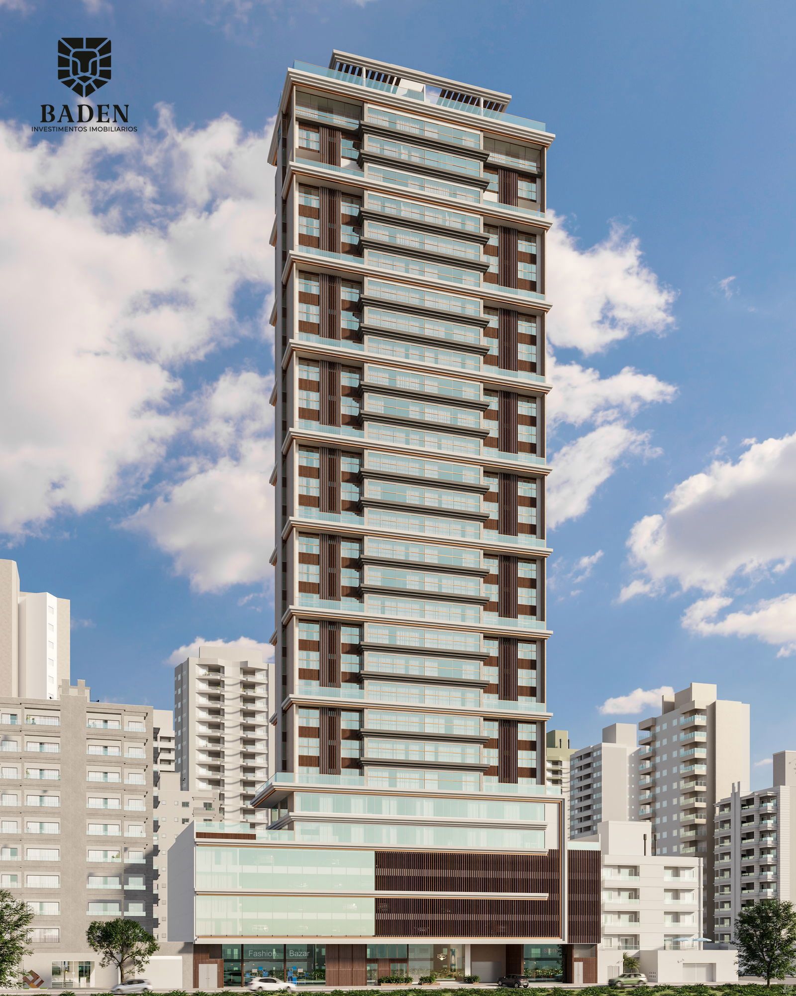 Apartamento novo no edifício Collina Di Roma