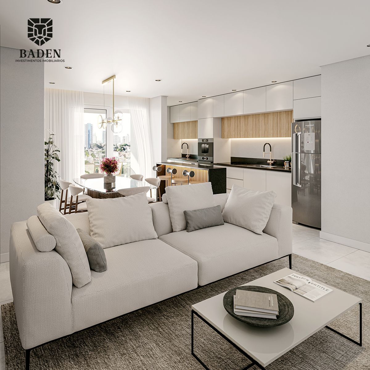 Apartamento à venda com 2 quartos, 120m² - Foto 2