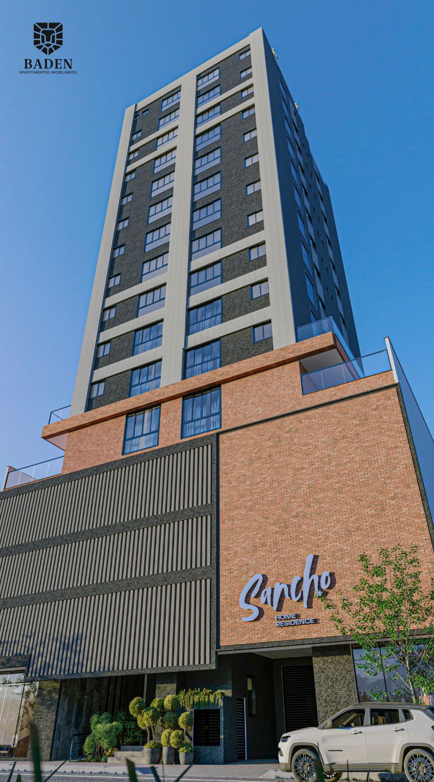 Apartamento novo no edifício Sancho em Balneário Camboriú