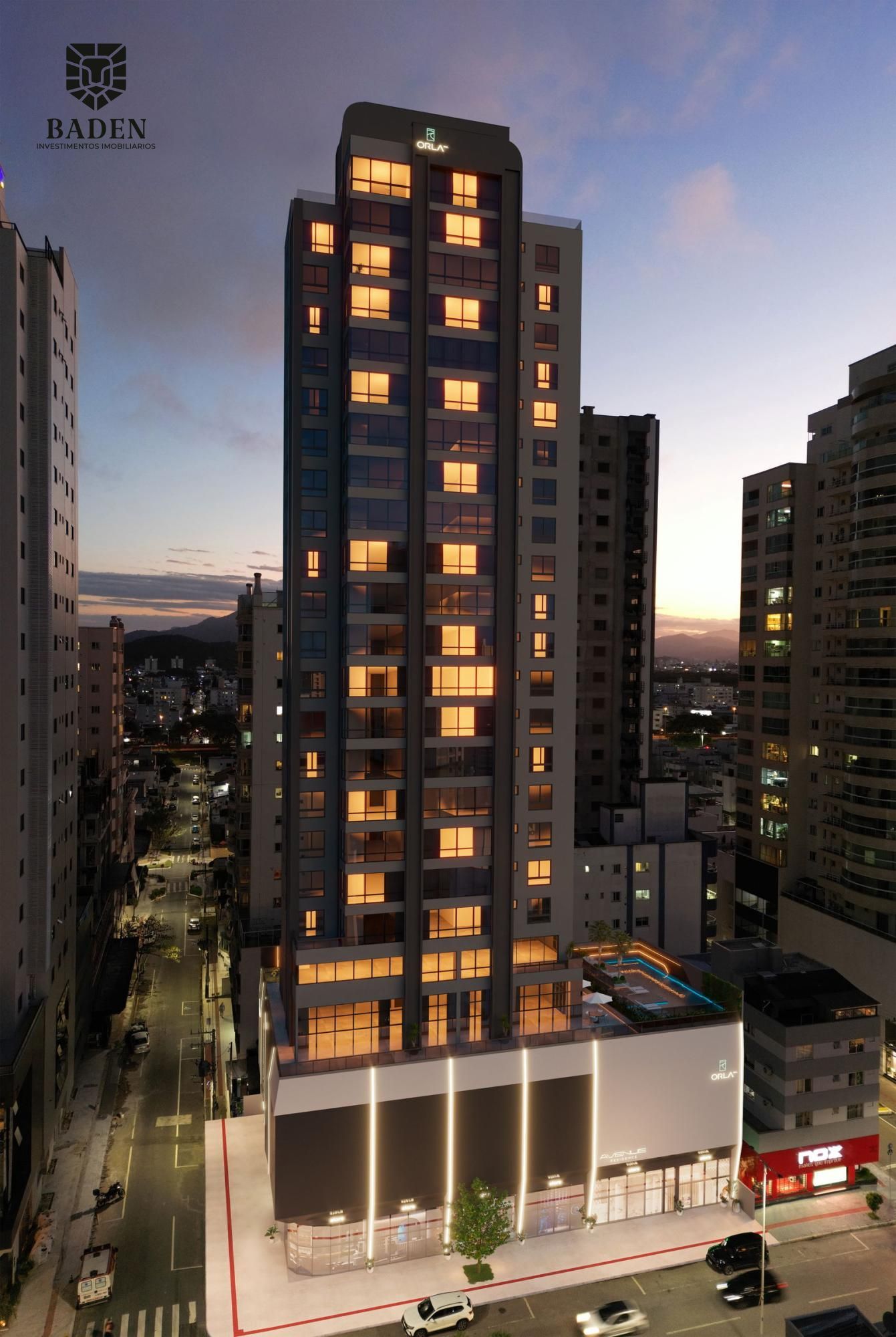 Apartamento no edifício Avenue em Balneário Camboriú