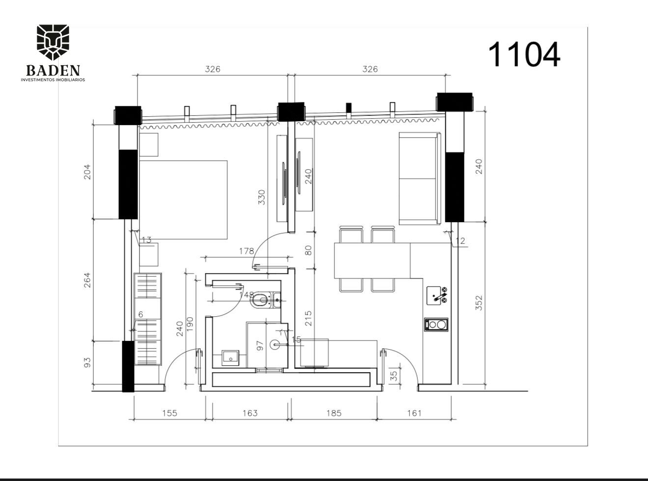 Flat/Apart Hotel, 1 quarto, 40 m² - Foto 20