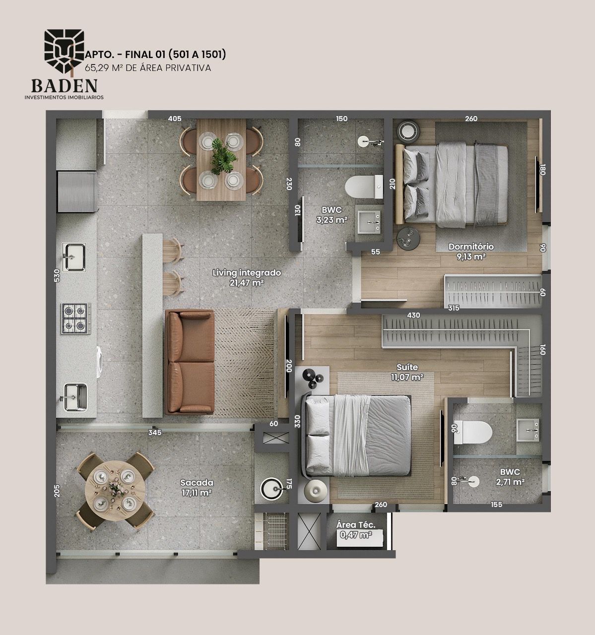 Apartamento à venda com 2 quartos, 70m² - Foto 20
