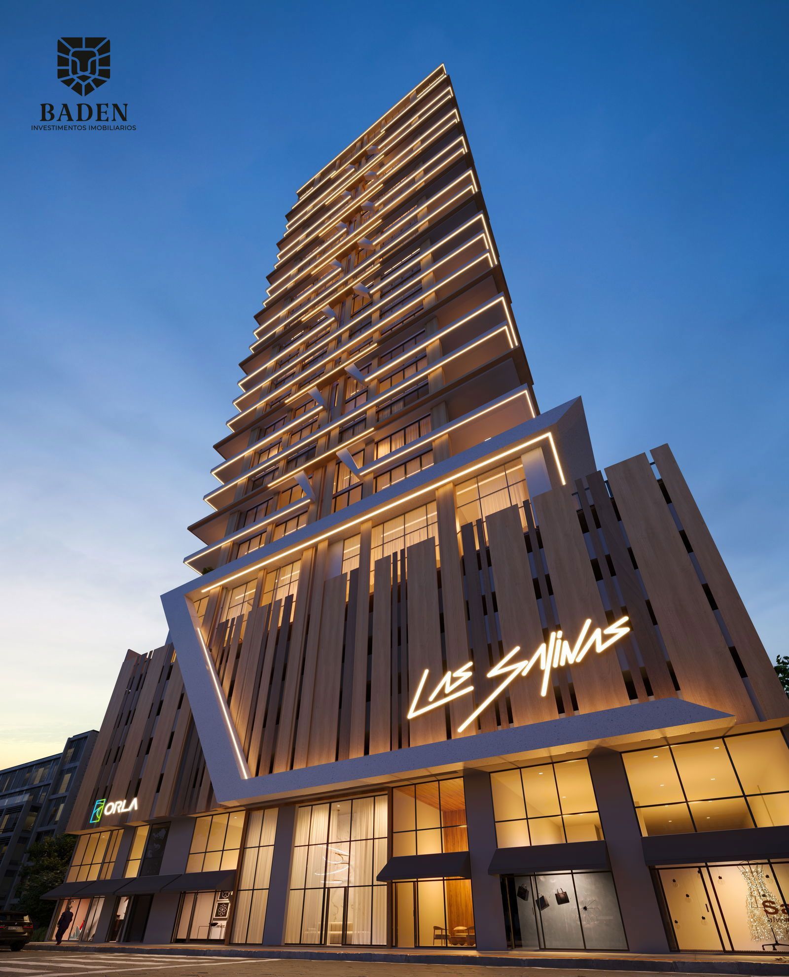 Apartamento de luxo em construção no Edifício Las Salinas em Balneário Camboriú