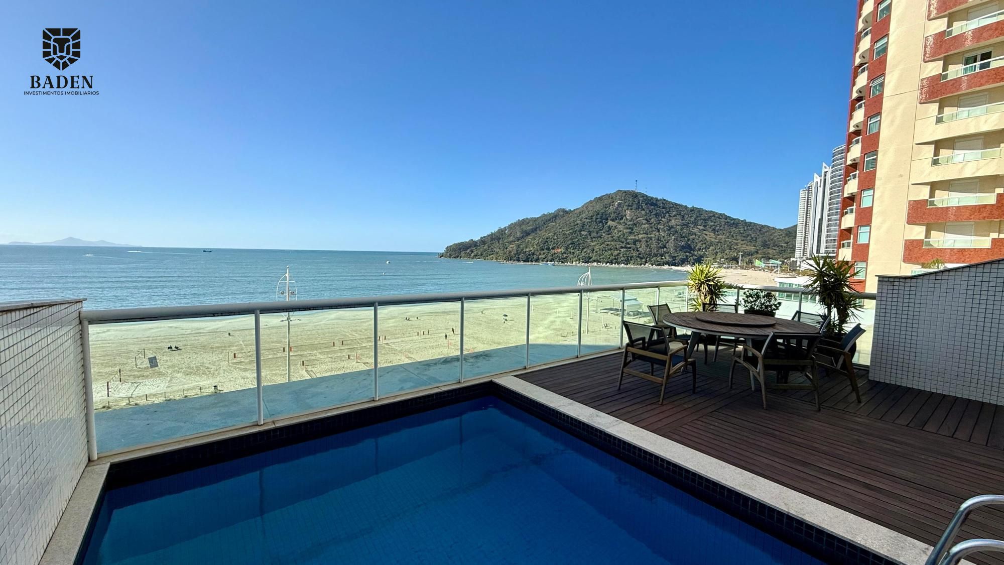 frente mar- mobiliado – decorado- padrao embraed