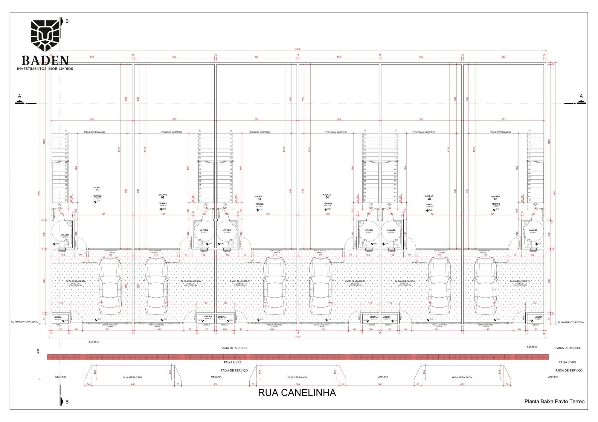 Depósito-Galpão, 134 m² - Foto 4